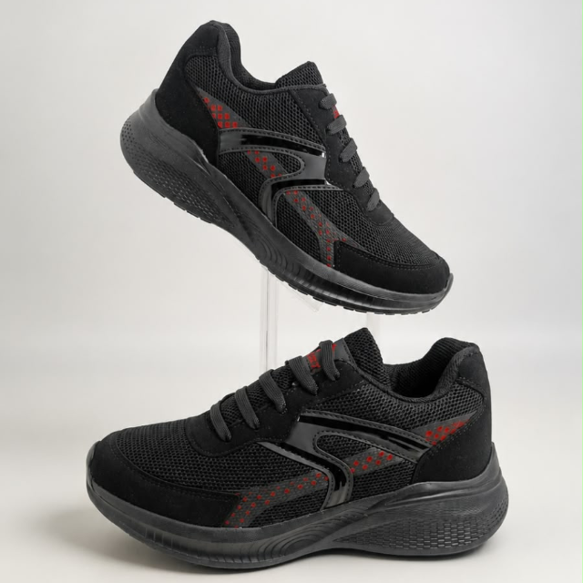 JUGAR SPORT 0726 C5 NEGRO / ROJO